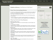 Tablet Screenshot of hopkinsadvisory.com